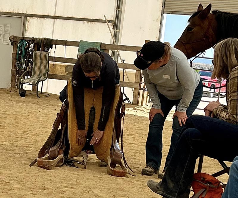 Saddle Repair services by Adrienne Hendricks