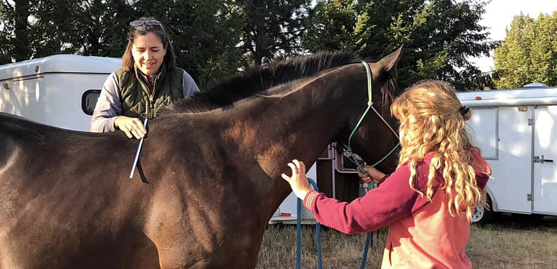 Adrienne Hendricks saddle fitting